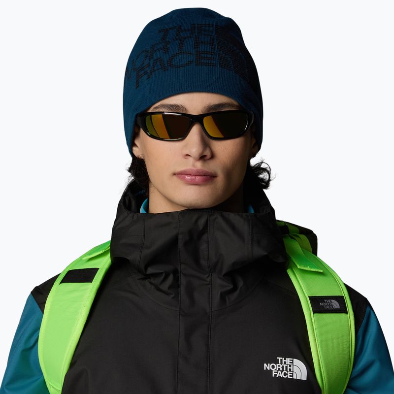 Vyriška žieminė kepurė The North Face Reversible Highline midnight petrol/black 4