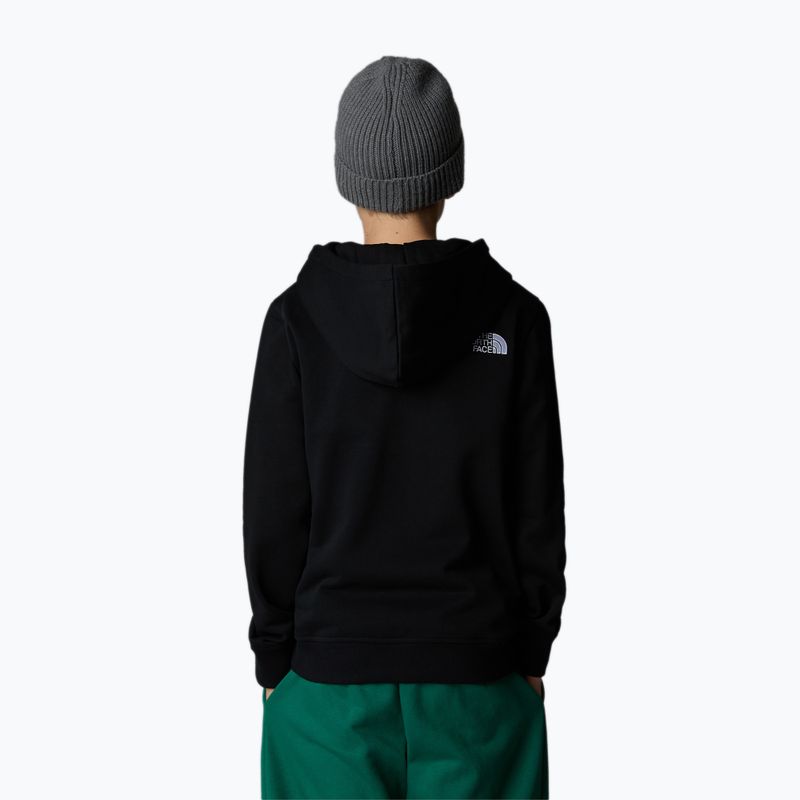 Vaikiškas džemperis The North Face Drew Peak P/O Hoodie black 3