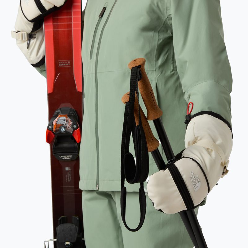 Moteriškos slidinėjimo pirštinės The North Face Montana Ski Mitt white dune 5