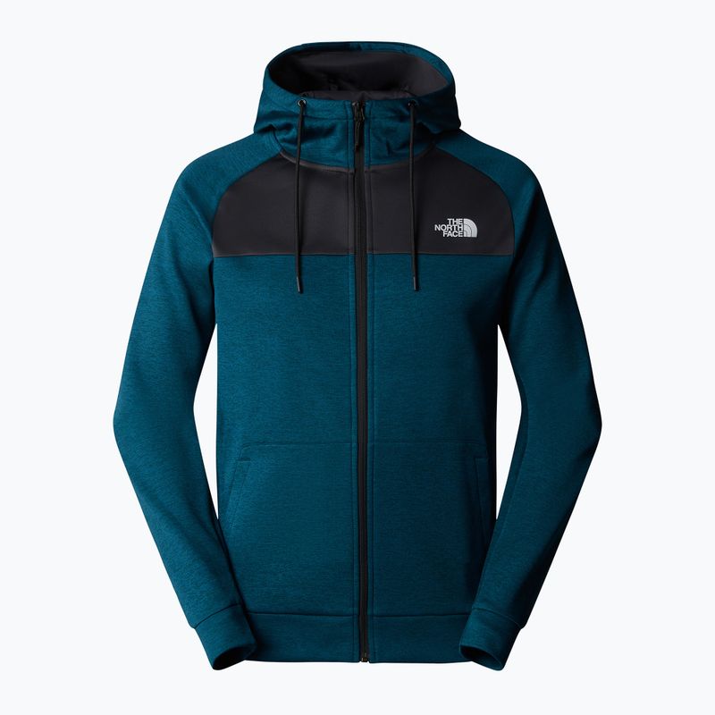 Vyriškas džemperis The North Face Reaxion Fleece midnight petrol dark heather/ asphalt grey 5