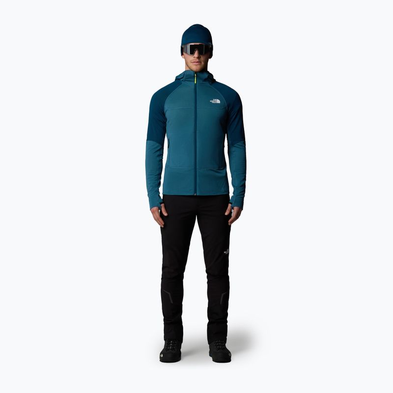 Vyriškas džemperis The North Face Bolt Polartec Hoodie mallard blue/midnight petrol 2