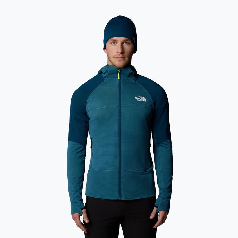 Vyriškas džemperis The North Face Bolt Polartec Hoodie mallard blue/midnight petrol 4