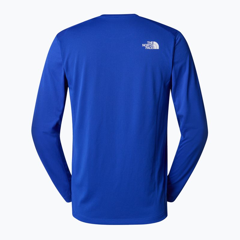 Vyriški bėgimo marškinėliai ilgomis rankovėmis The North Face Lightbright Tee tnf blue 2