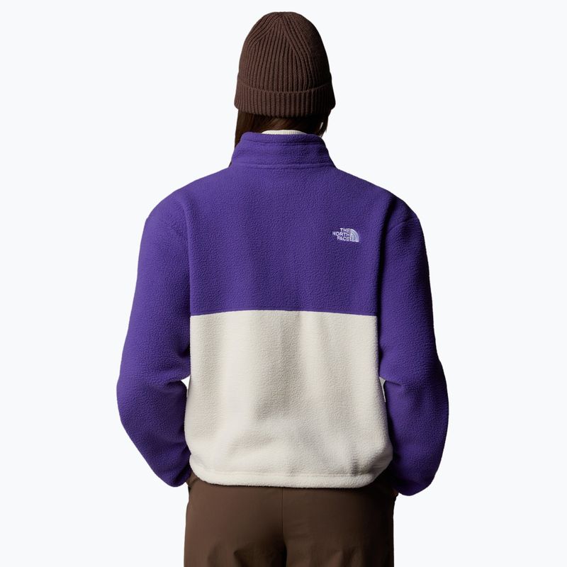 Moteriškas džemperis The North Face Yumiori 1/4 Zip white dune/peak purple 2