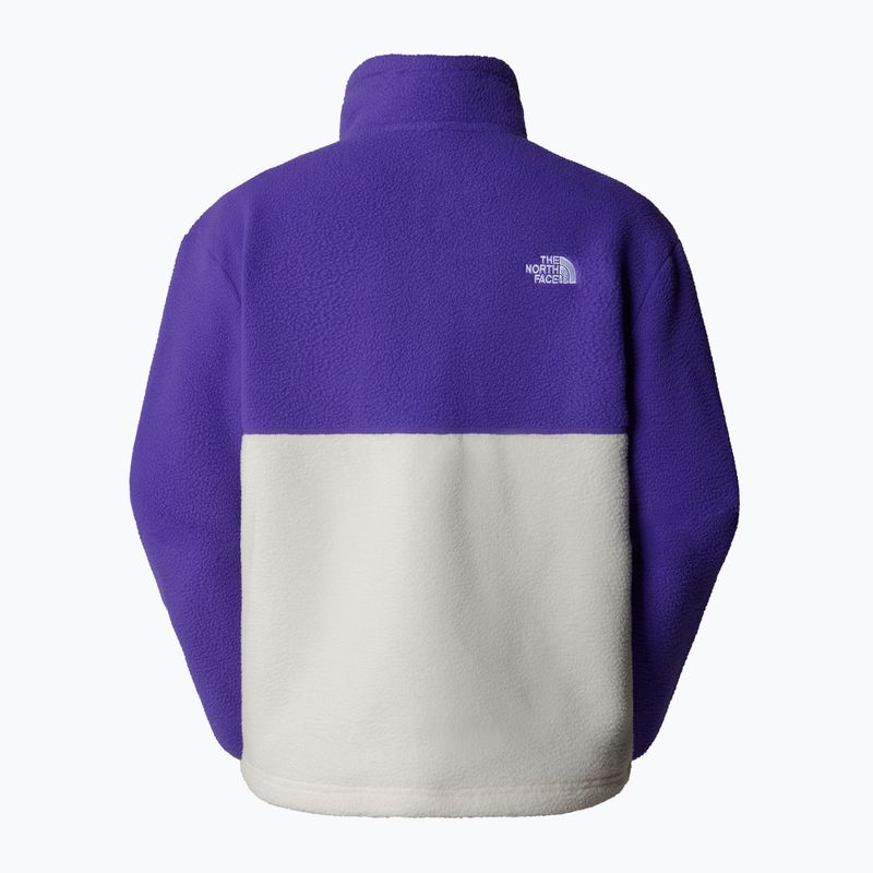 Moteriškas džemperis The North Face Yumiori 1/4 Zip white dune/peak purple 4