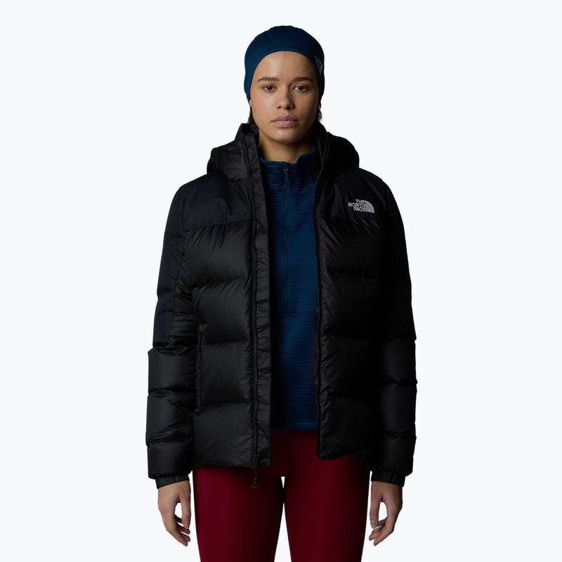 Moteriška pūsta striukė The North Face Diablo Down 2.0 Hoodie black heather/blk 4