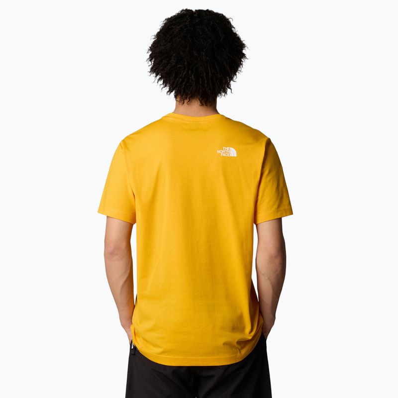 Vyriški marškinėliai The North Face Simple Dome Tee summit gold 3