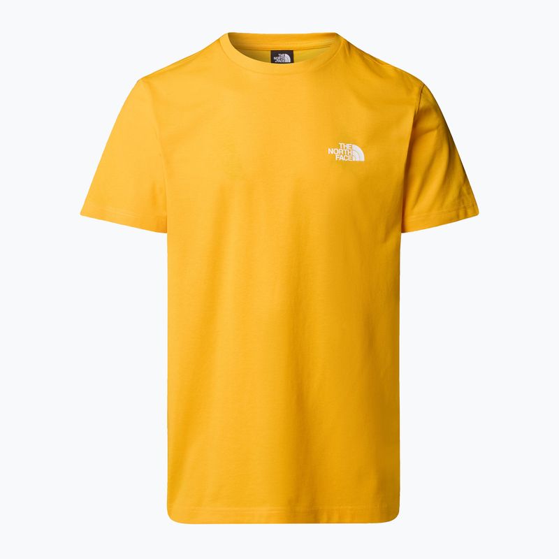 Vyriški marškinėliai The North Face Simple Dome Tee summit gold 4