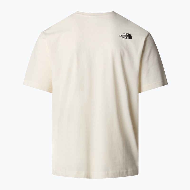 Vyriški marškinėliai The North Face Varsity Graphic white dune 5