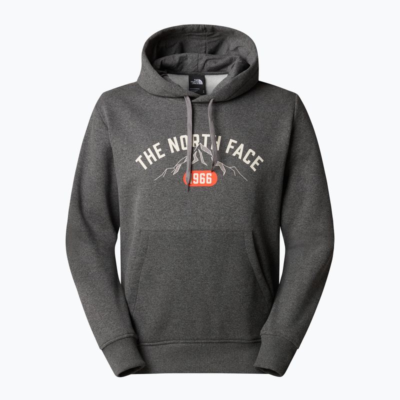 Vyriški marškinėliai The North Face Varsity Graphic medium grey heather 4