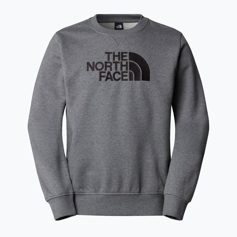 Vyriškas džemperis The North Face Drew Peak Crew medium grey heather 4