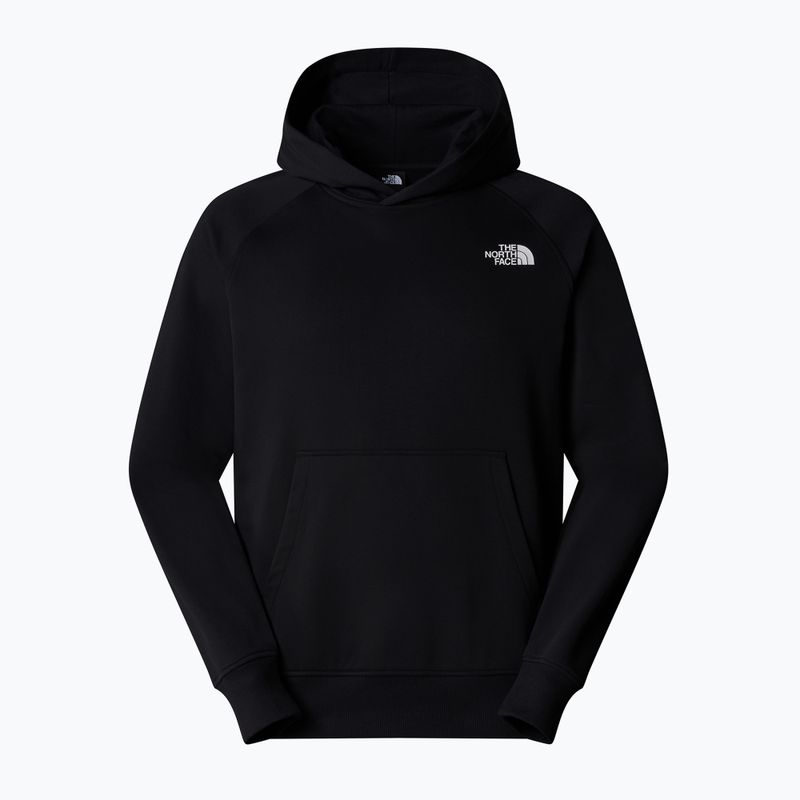 Vyriškas džemperis The North Face Raglan Box Nse Hoodie black/ white 4