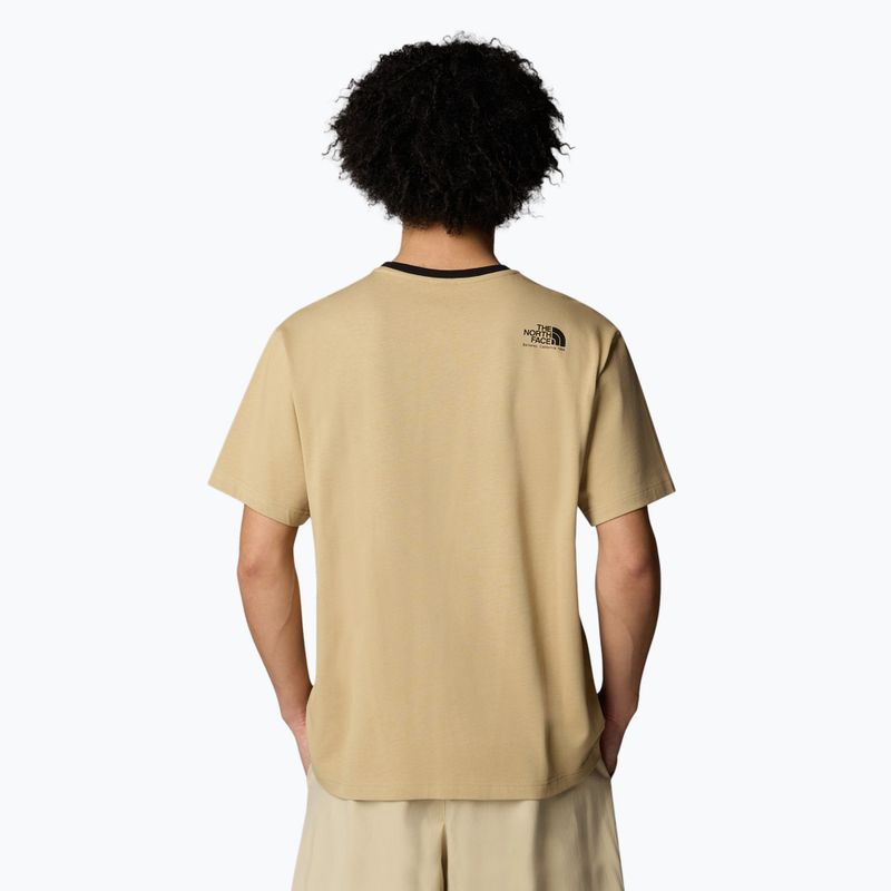 Vyriški marškinėliai The North Face Heritage Pocket Tee khaki stone 3