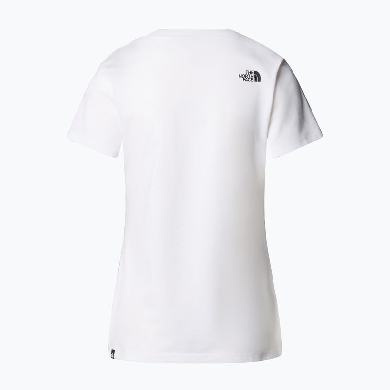 Moteriški marškinėliai The North Face Easy white 5