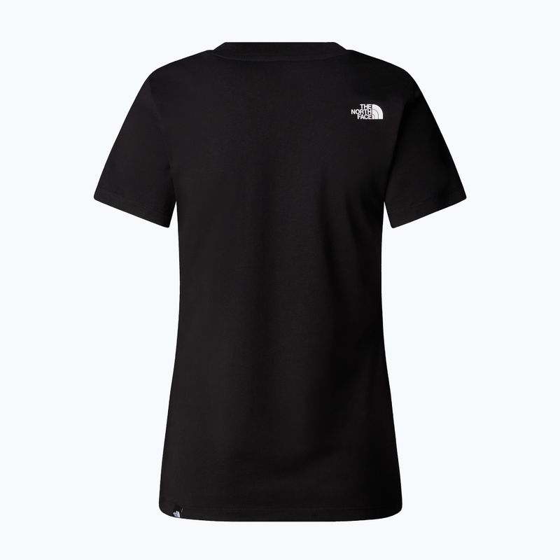 Moteriški marškinėliai The North Face Easy black 5