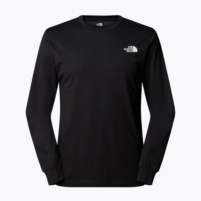 Vyriški marškinėliai ilgomis rankovėmis The North Face Easy Tee tnf black 4