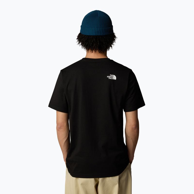 Vyriški marškinėliai The North Face Fine black 3