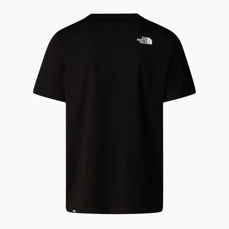 Vyriški marškinėliai The North Face Fine black 5