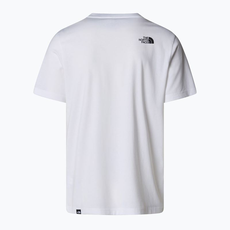 Vyriški marškinėliai The North Face Fine white 5