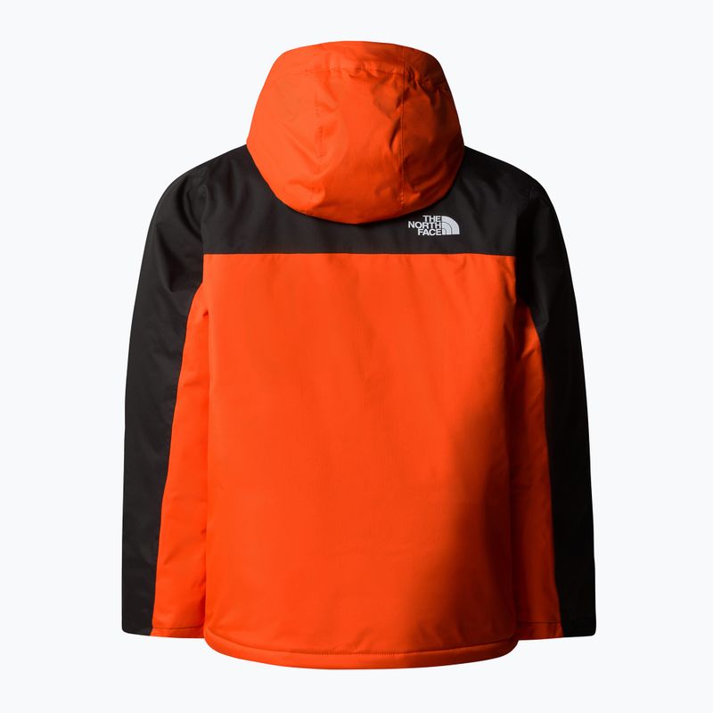 Vaikiška slidinėjimo striukė The North Face Freedom Insulated orange 6