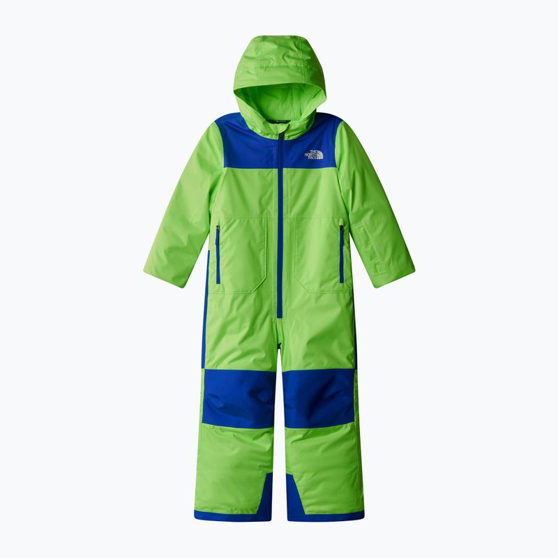 Moteriškas slidinėjimo kombinezonas The North Face Kid Freedom Snow Suit safety green 3