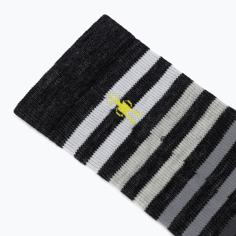 Kojinės Smartwool Everyday Spruce Street Crew black/white 3