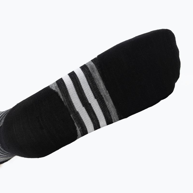 Kojinės Smartwool Everyday Spruce Street Crew black/white 4