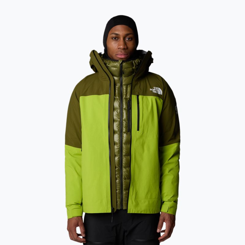 Vyriška striukė nuo lietaus The North Face Summit Torre Egger Futurelight meadow grass/forest olive