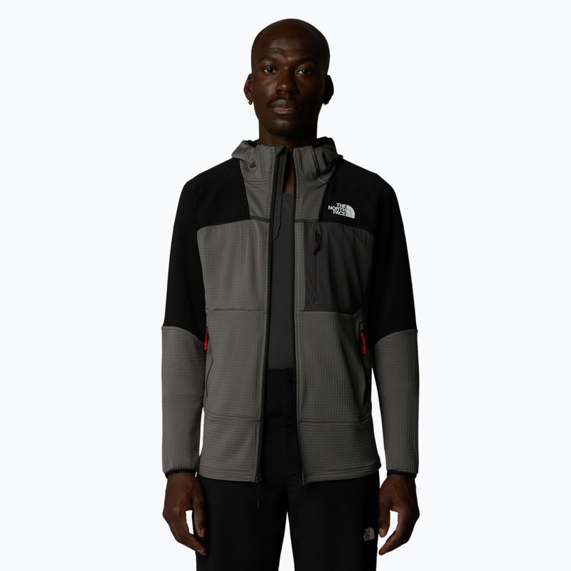 Vyriškas džemperis The North Face Stormgap Powergrid smoked pearl/ black 4