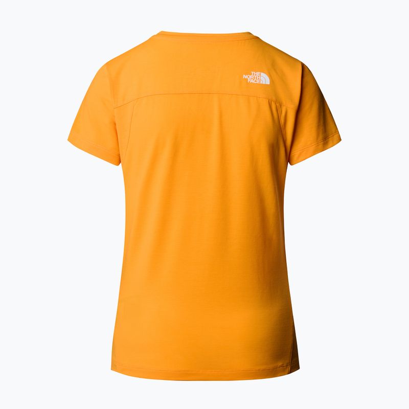 Moteriški marškinėliai The North Face Lightning Alpine apricot glaze 5