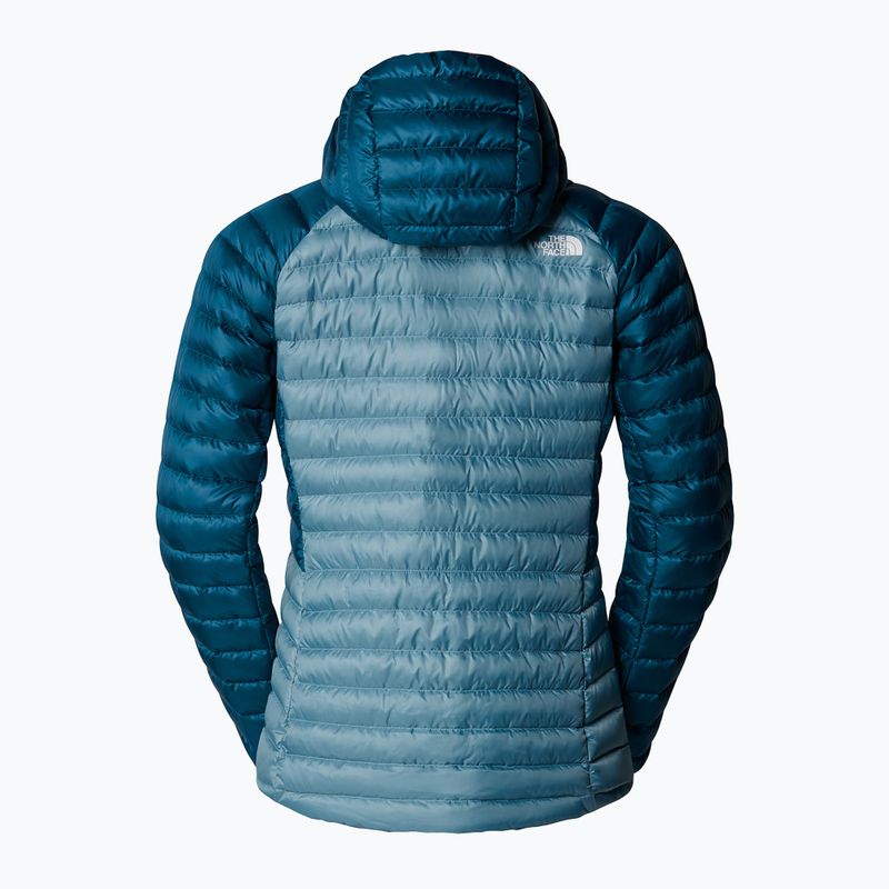 Moteriška pūsta striukė The North Face Bettaforca Lt Down Hoodie algae blue/midnight petrol 6