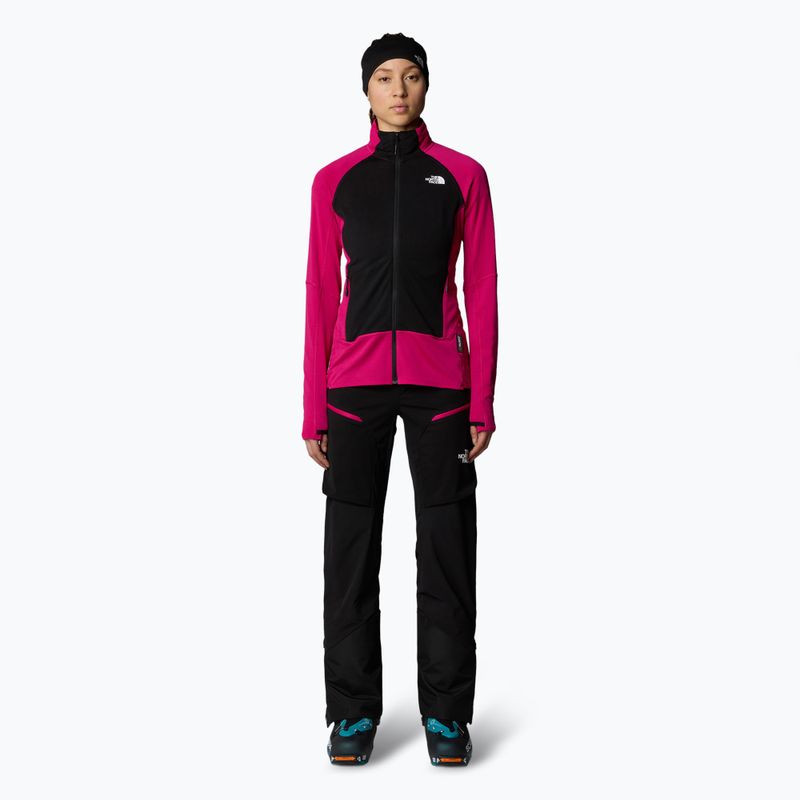 Moteriškos ski touring kelnės The North Face Alstorm Hybrid black/pink primose 2