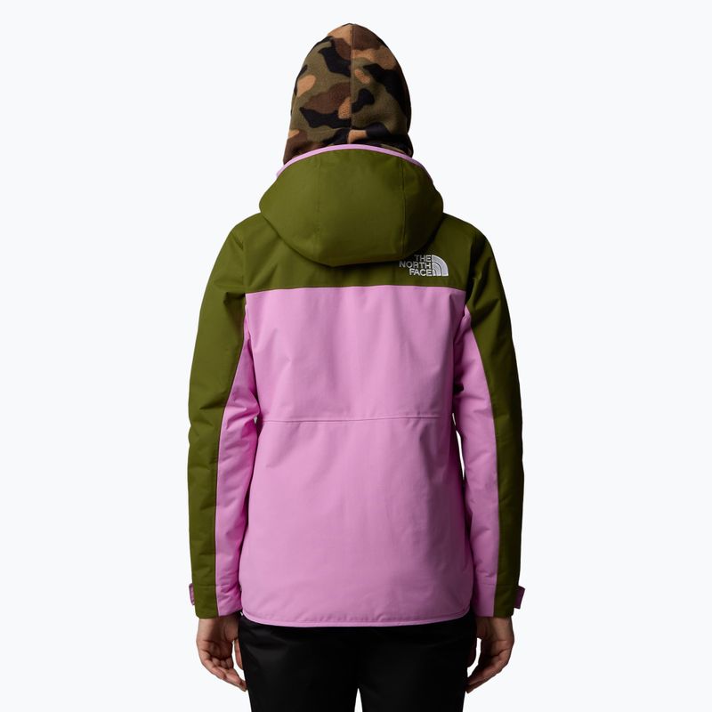 Moteriška slidinėjimo striukė The North Face Namak Insulated forest olive/dragonfruit 3