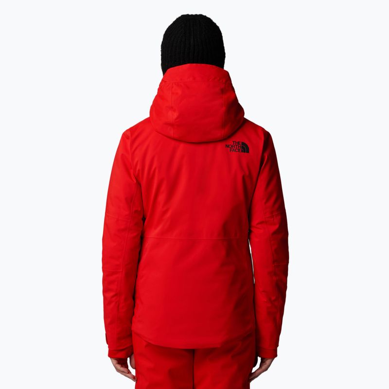 Moteriška slidinėjimo striukė The North Face Lenado fiery red 3