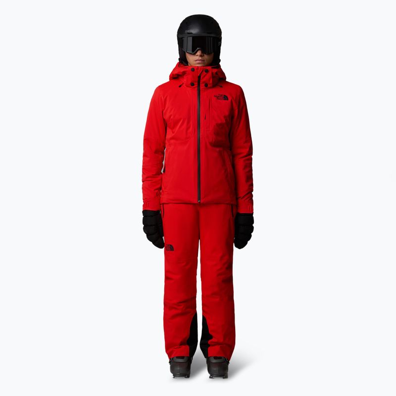 Moteriškos slidinėjimo kelnės The North Face Lenado fiery red 2