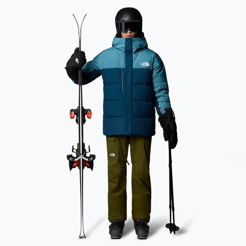 Vyriška slidinėjimo striukė The North Face Corefire Down Windstopper Jacket midnight petrol/algae blue 2