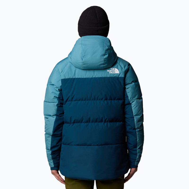 Vyriška slidinėjimo striukė The North Face Corefire Down Windstopper Jacket midnight petrol/algae blue 3