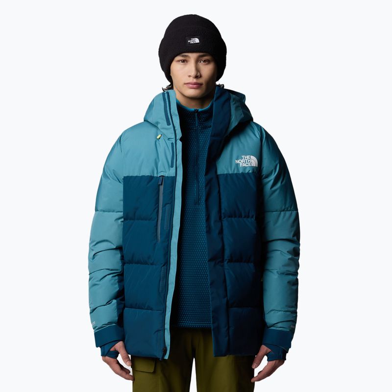 Vyriška slidinėjimo striukė The North Face Corefire Down Windstopper Jacket midnight petrol/algae blue 4