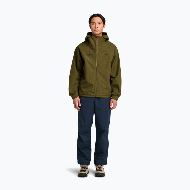 Vyriška striukė Timberland Softshell Hooded dark olive 2