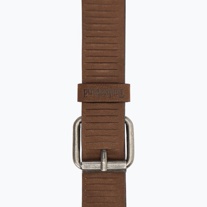 Vyriškas kelnių diržas Timberland 35Mm Nubuck Belt dark brown 2