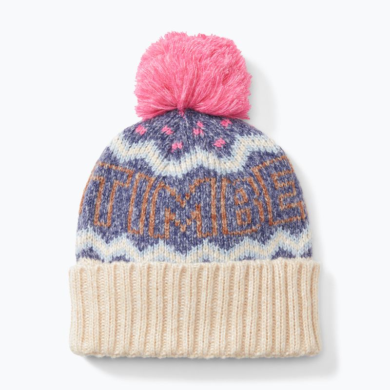 Moteriška žieminė kepurė Timberland Fairisle Cuff Hat peacoat