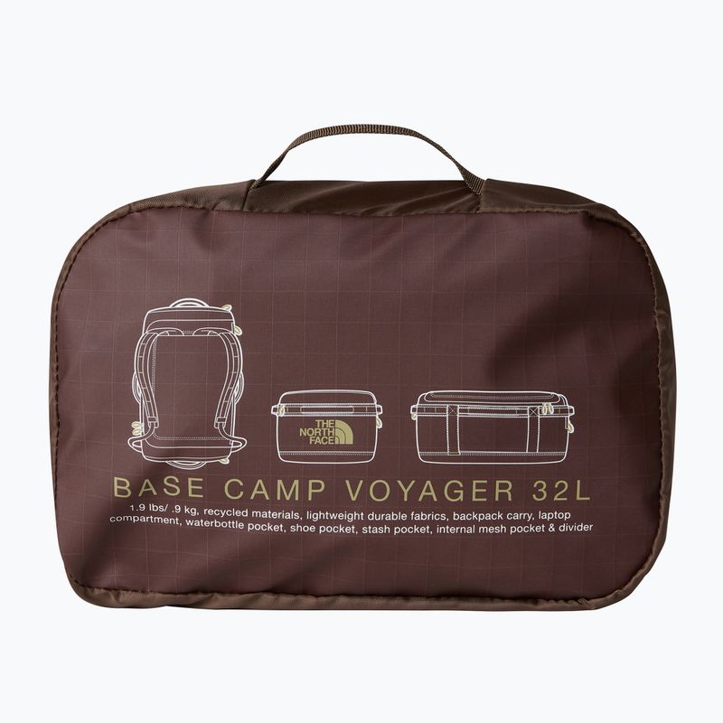 Kelioninis krepšys The North Face Base Camp Voyager Duffel 32 l smokey brown/khaki stone 4