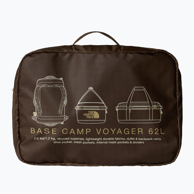 Kelioninis krepšys The North Face Base Camp Voyager Duffel 62 l smokey brown/khaki stone 4