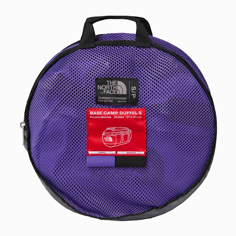 Kelioninis krepšys The North Face Base Camp Duffel S 50 l peak purple/black 3