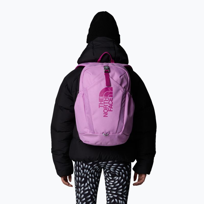 Vaikiška miesto kuprinė The North Face Mini Explorer 10 l dragonfruit/deep mulber 6