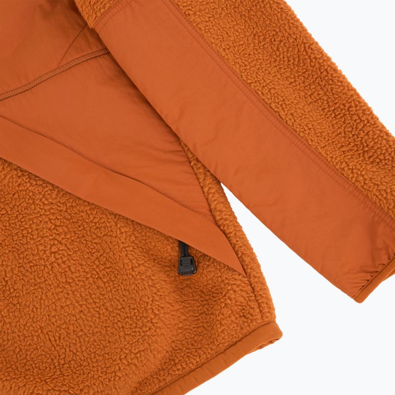 Vyriškas džemperis Timberland Sherpa Mix Media Fleece umber 4