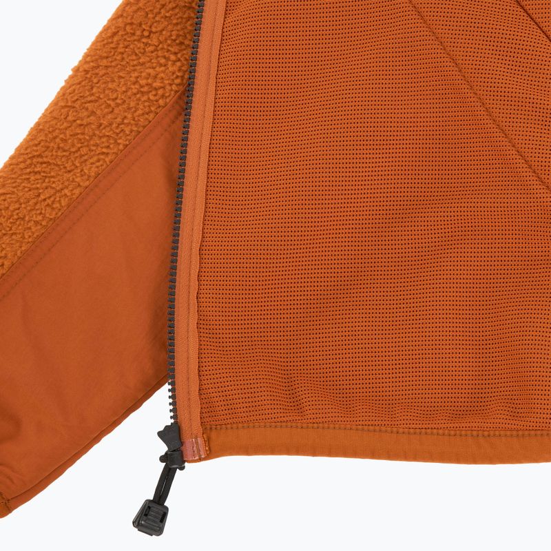 Vyriškas džemperis Timberland Sherpa Mix Media Fleece umber 5