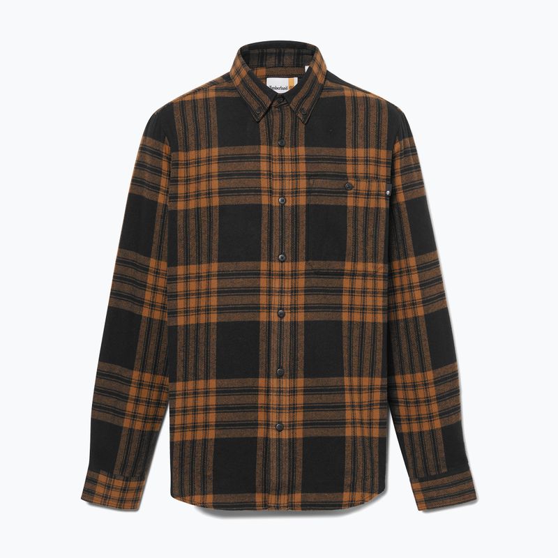 Vyriški marškiniai Timberland Solucell Plaid Shirt umber yd 5