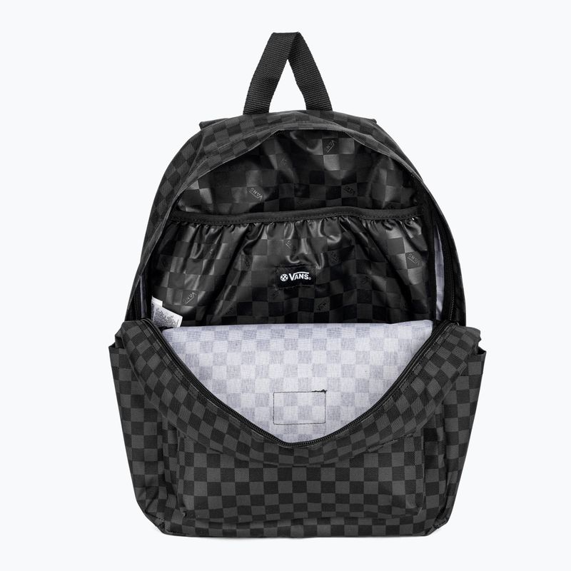 Vaikiška miesto kuprinė Vans Old Skool Grom Check 18 l black/charcoal 7