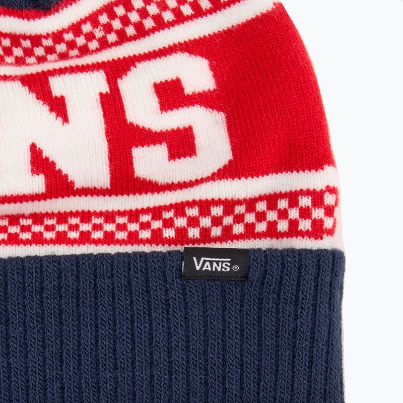 Žieminė kepurė Vans Vans Check Pom Beanie dress blues 3